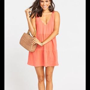 Show me your mumu coral beach dress Emme